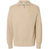 Selected Pullover 'SLHDRY' beige