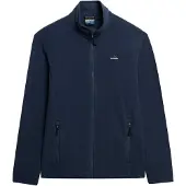 Superdry Superdrytil mænd. M2014195A Navy Full Zip Fleece (L), Casual, Polyester, Blå