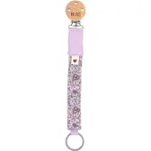 BIBS X Liberty Suttesnor - Blomster - Violet Sky - - OneSize - Suttekæde