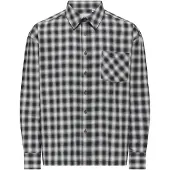 Only & Sons Skjorte 'ONSELLIOT' grå / sort / hvid