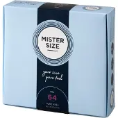 Mister Size Glatte Ekstra Tynde Kondomer Størrelse 64 36 Enheder