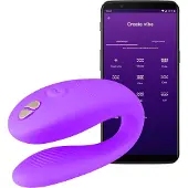 We-vibe WeVibe fjernbetjent parvibrator Sync Go Purple