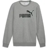 Puma Essentials No. 1 Logo Crew Men, Men, Medium Gray Heather, XXL