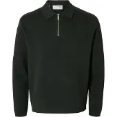 Selected Pullover 'SLHTeller' mørkegrøn