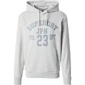Superdry Superdrytil mænd. M2014091A Sweatshirt Athletic Ess grå (XL), Casual, Bomuld