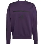 Adidas Sweatshirt Z.N.E. Crew - Lilla, størrelse Medium