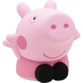 Paladone Peppa Pig Silikone 3d-lampe 14 Cm