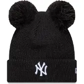 New Era Mlb Double Pom New York Yankees Beanie