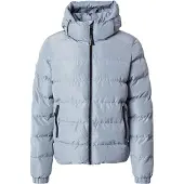 Superdry Superdrytil mænd. M5011905A Sportspufferjakke med hætte, grå (S), Casual, Polyester