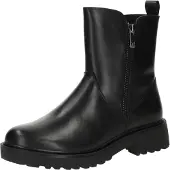 Caprice Bootie, black, made of Leather without heel, Size 38