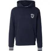 Superdry Superdrytil mænd. M2014280A Athletic Club Hætte grøn (M), Casual, Bomuld, Lange ærmer, Blå