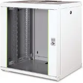 Digitus SoHoline DN-19 12-U - Kabinet - vægmonterbar - grå, RAL 7035 - 12U - 19