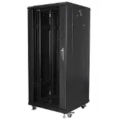 Lanberg FF01 series - rack - 600 x 600 flat pack - 27U