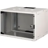 Digitus SOHO PRO Series - Kabinet - 540x400 mm (BxD) - vægmonterbar - RAL 7035, lysegrå - 7U - 19