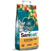 Sanicat Essential Oils Ultra Clumping Orange Floral kattegrus