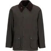 Barbour Klassisk Bedale Voksjakke i Olivengrøn Mørkegrøn Grøn måle