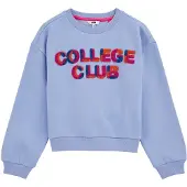 We fashion Sweatshirt lyseblå / mørkeblå / hummer / pink