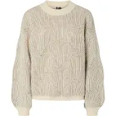 Pieces Jenna O-neck Knit Trøje