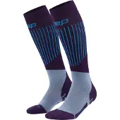 Cep Ski Ultralight Socks Tall 3.0, skistrømper, herre, lilla/blå