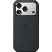 Apple - Beskyttelsescover til mobiltelefon - MagSafe-kompatibilitet - silicone - sort - for iPhone 17 Pro