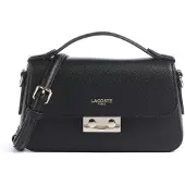 Lacoste Skuldertaske 'Sac Bandoulière Champs Elysees Noir' sort