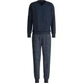Calida Pyjamas lang marin / safir / lyseblå