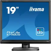 Liyama ProLite E1980S-B1 - LED-skærm - 19 - 1280 x 1024 @ 75 Hz - TN - 250 cd/m² - 1000:1 - 3 ms - HDMI, DisplayPort - højtalere - mat sort