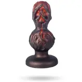 Bad Demon Skullis XL Plug Red/Black 20,5 cm