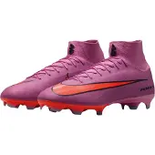 Nike Air Zoom Mercurial Superfly 10 Pro Fg Scary Good - Pink/sort/orange - Græs (Fg), størrelse 46