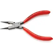 Knipex 19 01 130, Cirkeltænger, 2 mm, Stødbestandig, Dielektrisk, Krom-vanadium-stål, Plast, Rød
