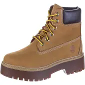 Timberland Timberlandtil kvinder. TB1A5RJD2311 Stone Street brune ankelstøvler i læder (40 W), 3-5 cm, Blonder, Casual