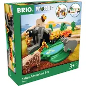 BRIO 33960 Safarieventyrsæt, togbane