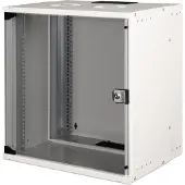 Digitus SOHO PRO Series - Rack kabinet - vægmonterbar - RAL 7035, lysegrå - 12U - 19