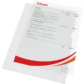Esselte Omslag 120 my A4 Klar