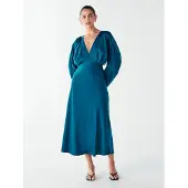 Willa Kjole 'SALEM DRESS' blå