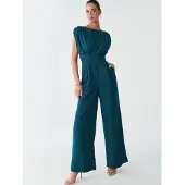 BWLDR Jumpsuit 'STELLA JUMPSUIT' petroleum