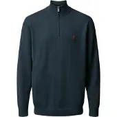 MCS Herre Eli Strik Sweater Dark Sapphire
