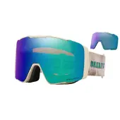 Oakley - Skibriller - Line Miner Pro M Jamie Anderson Signature Prizm Argon & Prizm Iced til Unisex - Hvid