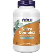 Now , Silica Kompleks med Horsetail Ekstrakt, 180 Tabletter