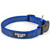 Julius-K9 K9 C&G Halsbånd, blå/grå, 25mm/39-65cm