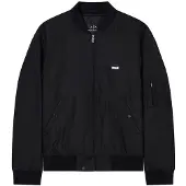 Armani Exchange A|X Armani Exchangetil mænd. XM001137AF16672UC001 Bomberjakke med lynlås, sort (L), Casual, Polyester