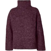 Selected Pullover burgunder