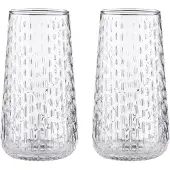 Marimekko Syksy long tumbler glas 2-pak Clear