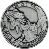 Fanattik Begrænset Udgave Yu-gi-oh! Blue-eyes White Dragon Samlermønt