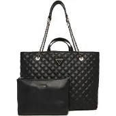 GUESS Shopper guld / sort