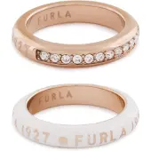 Furla Ring guld / hvid
