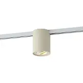 QAZQA Moderne beige spotlight til 1-faset skinnesystem - Iconic Rondoo Up