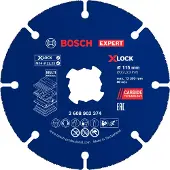 Bosch Expert Multi Material 115 X 22.23 Mm X-lock Multiværktøj Skæreskive
