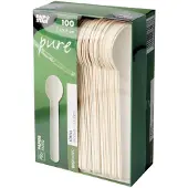 Papstar 88067, Engangssuppeske, Papir, Hvid, FSC, 15,5 cm, 100 stk
