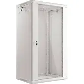 Lanberg - Rack kabinet - vægmonterbar - grå, RAL 7035 - 22U - 19